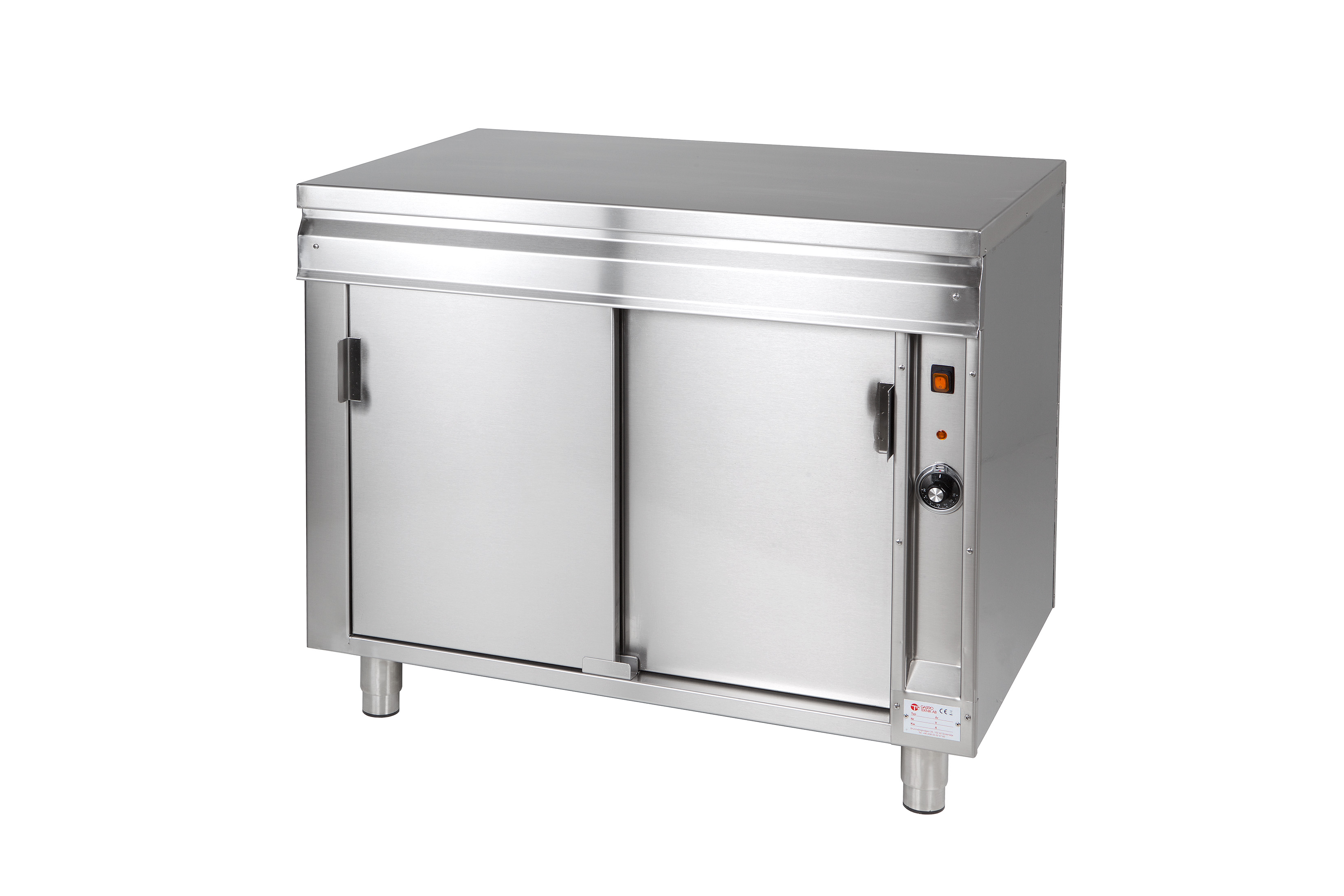GastroTeknik - Värmeskåp - 1000x650mm - 2 st skjutdörrar