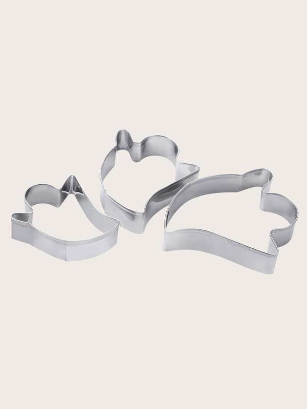 Cookie cutter, stainless steel-   Ghost S