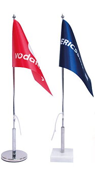 Bordsflagga med eget motiv i fyrfärgstryck - 24x16 cm