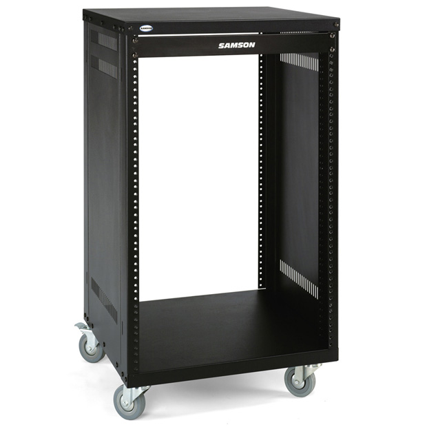 Samson SRK16  19" Studio Rack Cabinet with lockable wheels