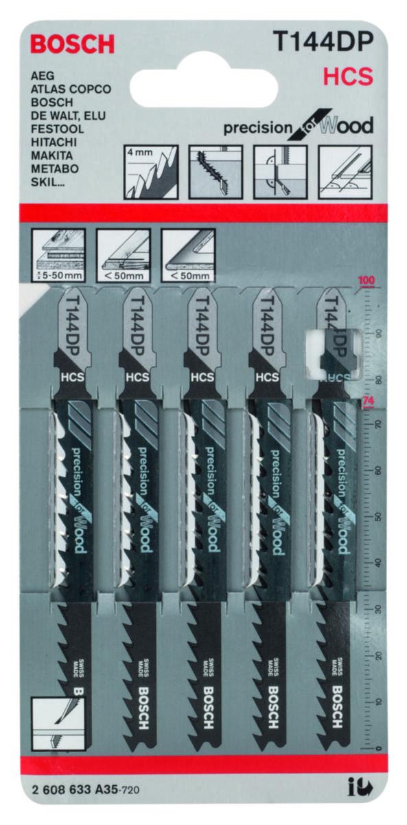 STICKSÅGBLAD T144DP 5ST