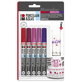 Marabu Porslin och glasmålningsset Fantasy