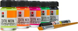 Marabu Textil Neon set
