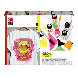 Marabu Textil Neon set