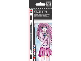 Marabu Aqua Pen MA KE MANGA 6 st