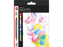 Marabu Aqua Pen ICE ICE BABY 12 st
