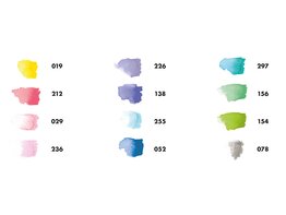Marabu Aqua Pen ICE ICE BABY 12 st
