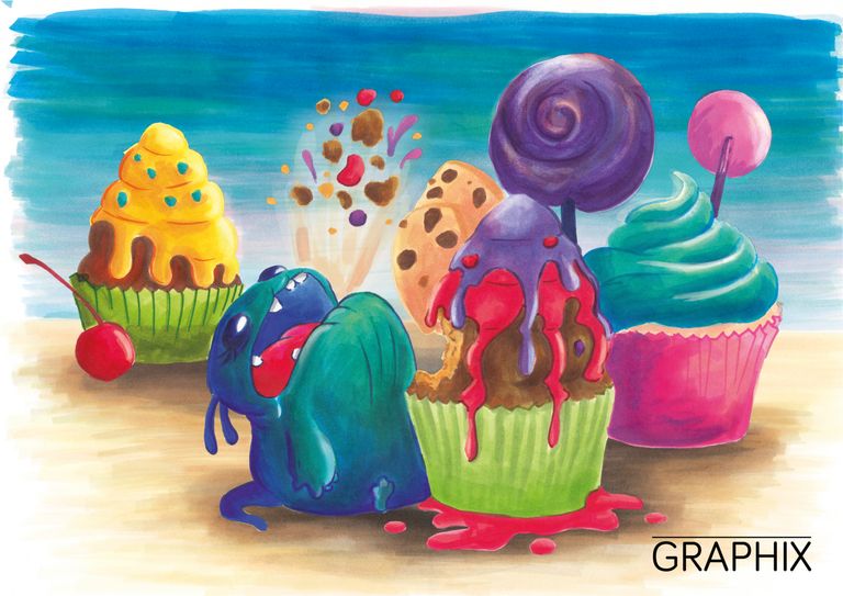 Marabu Marker SUGARHOLIC 12 st - 7