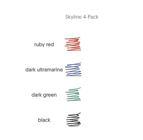 Marabu Fineliner Colour Skyline 4 st - 2