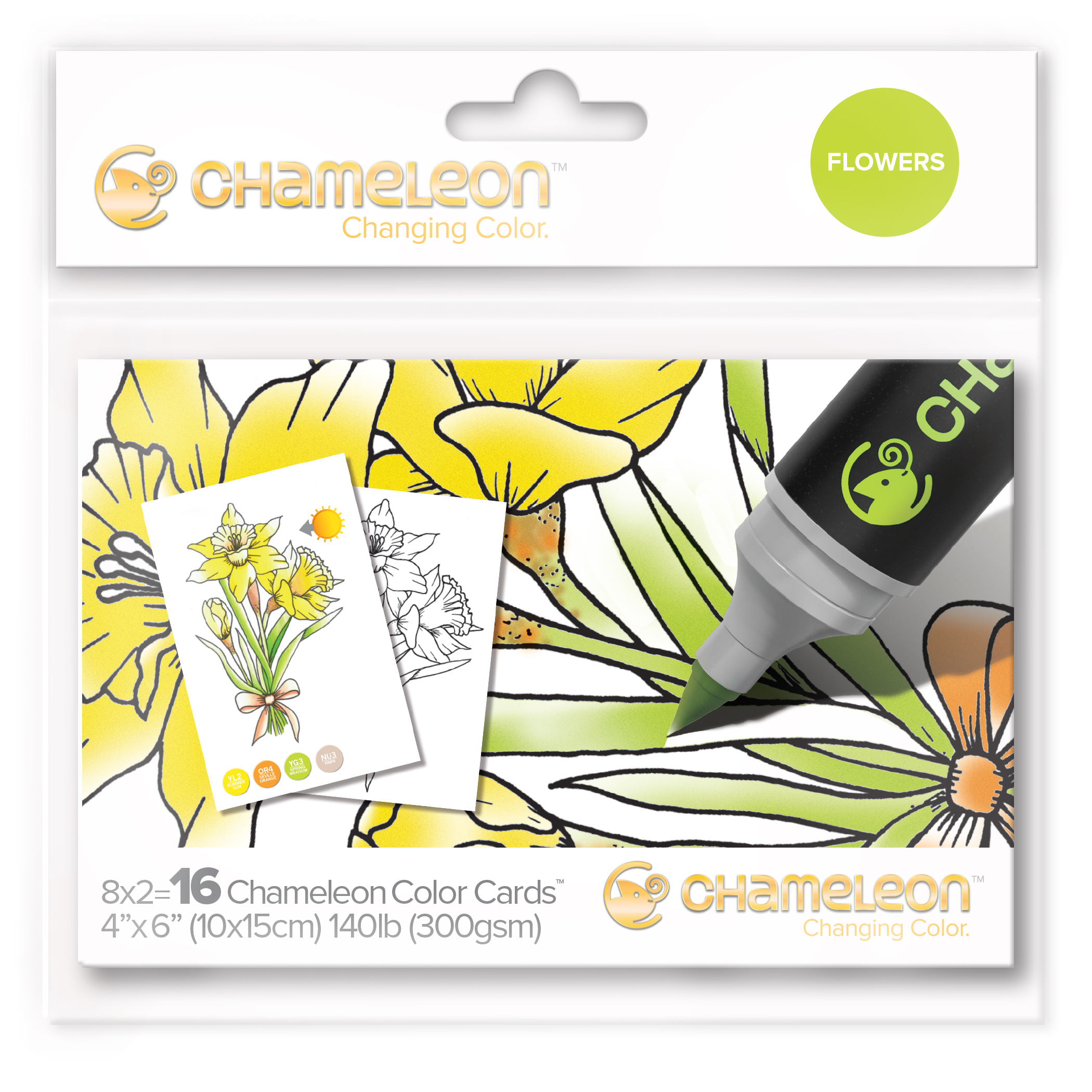 Chameleon Color Cards - Flowers - 2