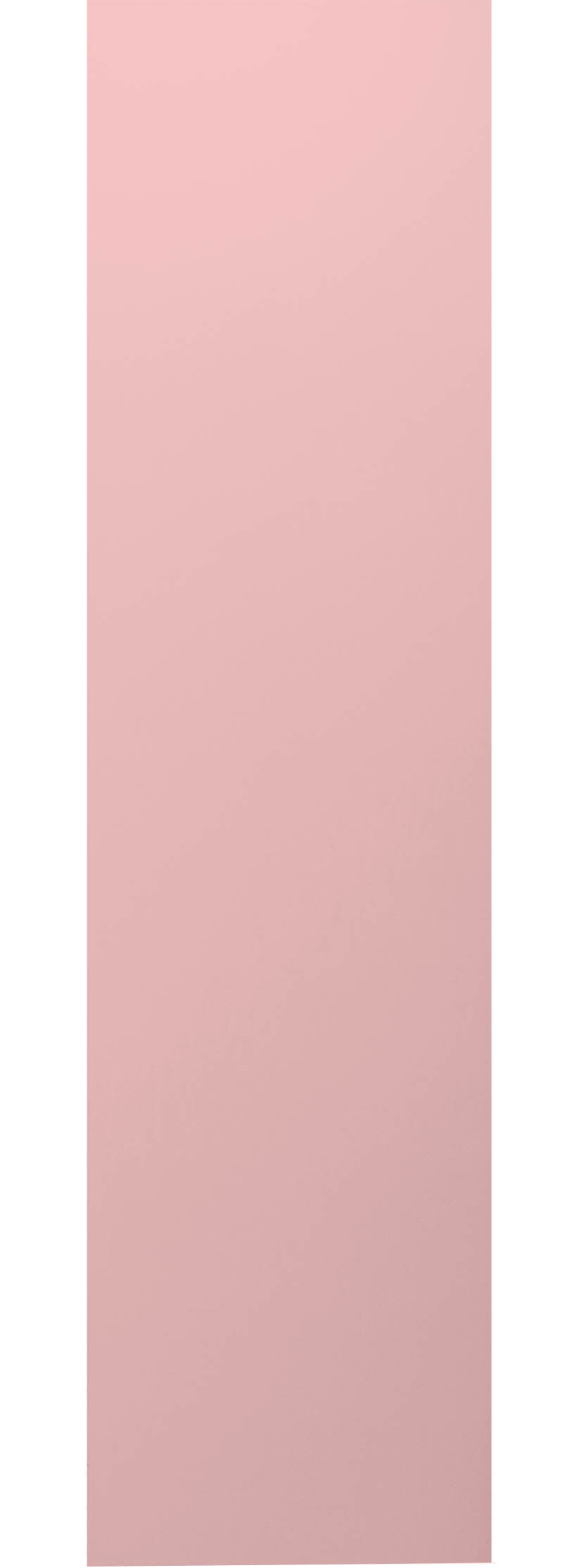 Rosa Garderobsdörr som är slät
