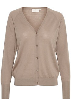 KAmerin Cardigan Taupe Grey KAFFE