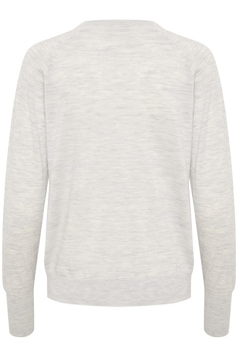KAmerin Cardigan Light Grey Melange KAFFE - 3