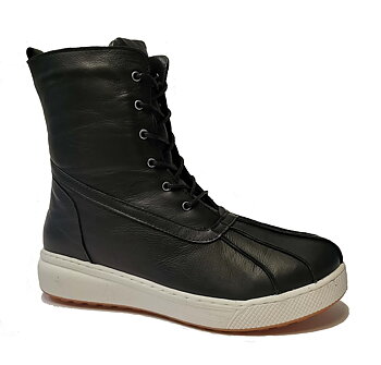 Charlotte of Sweden Boot Fleecefodrad Black