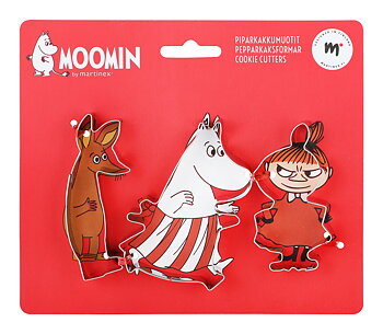Gingerbread Tins 3 pcs (Sniff, Moominmamma & Little My)