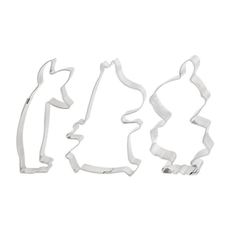 Mumin Pepparkaksformar 3-pack (Sniff, Muminmamma & Lilla My) - 2
