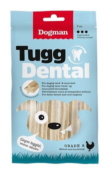 Dogman Tugg Dental med kyckling 12,5cm, 7p eller 28p 