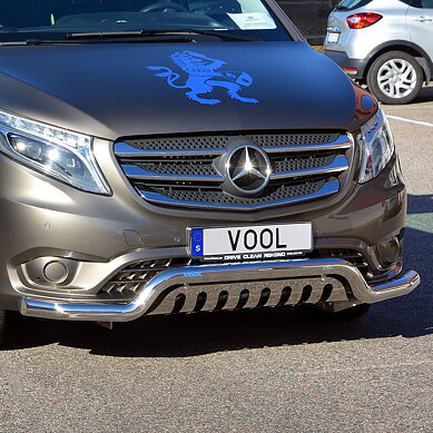 LOWBAR EU Frontbøjle med bundplade - Mercedes Vito 2015-
