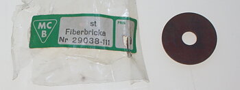Fiberbricka fotväxel ILO 29038-111 NOS