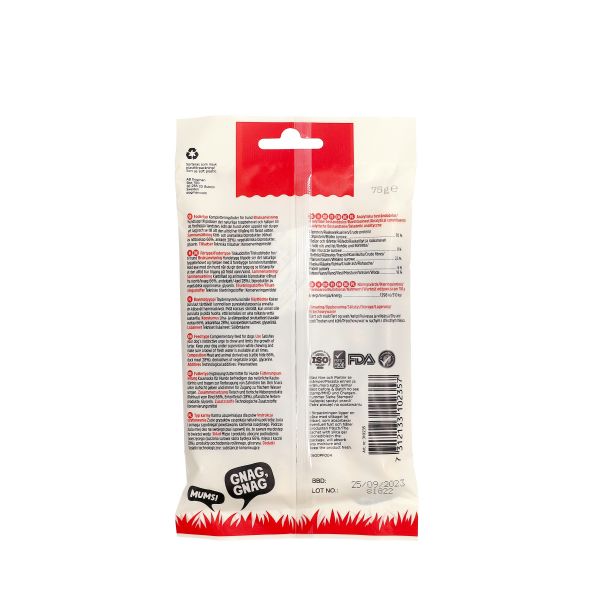 Dogman Tuggpinnar med anka Vit - 25p - 3