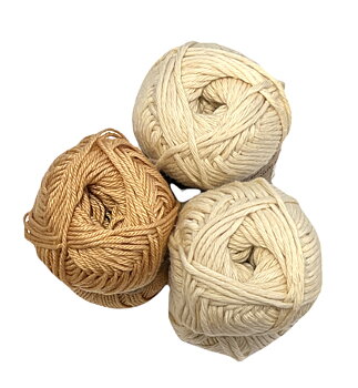 Mönster med garn till brödskiva