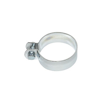 Exhaust clamp crome universal 70x28 mm