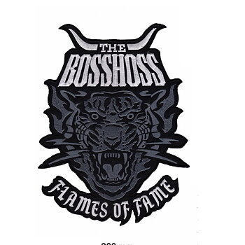 Boss Spine Badge stort broderimerke (26x18 cm)