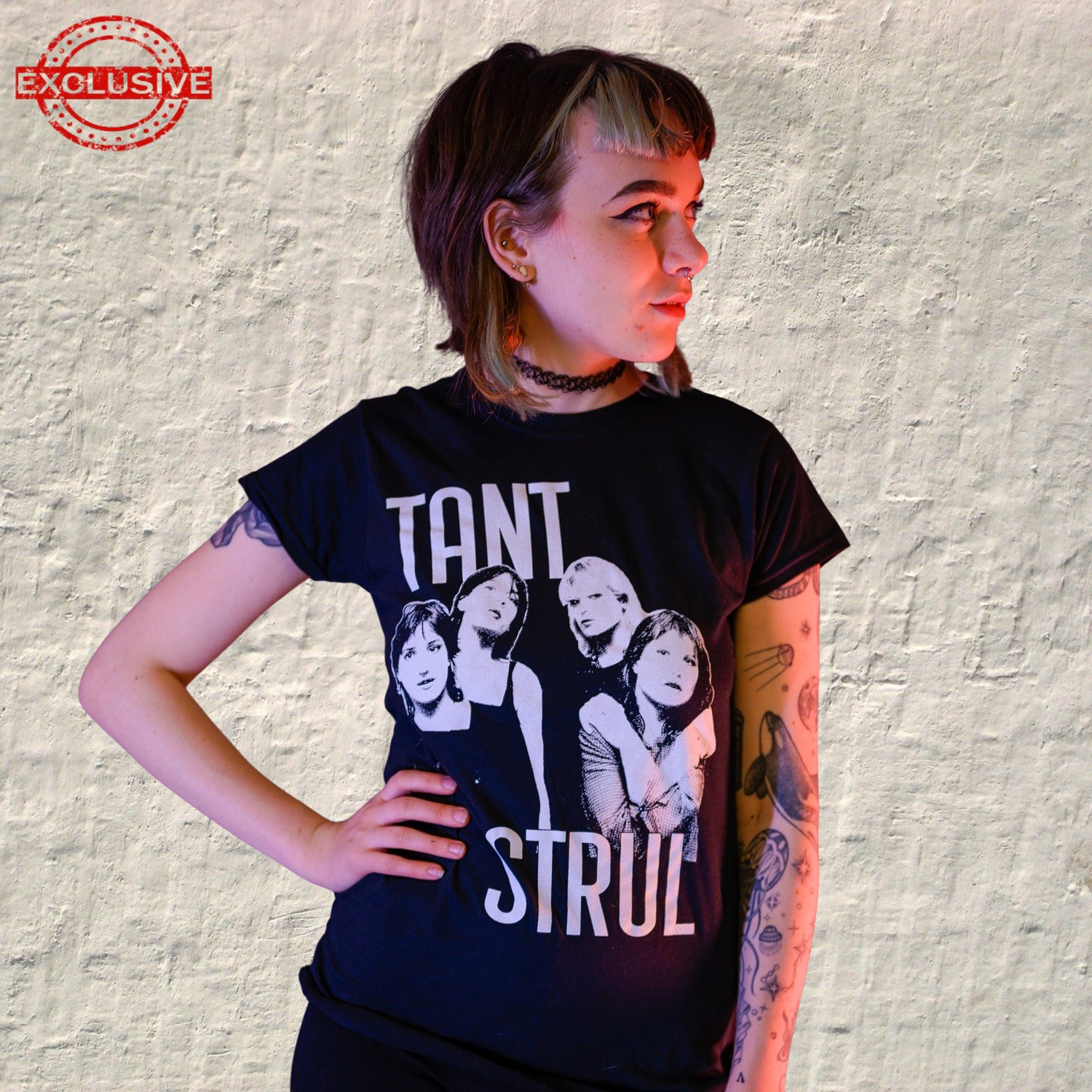 TANT STRUL - T-SHIRT DAM, BAND