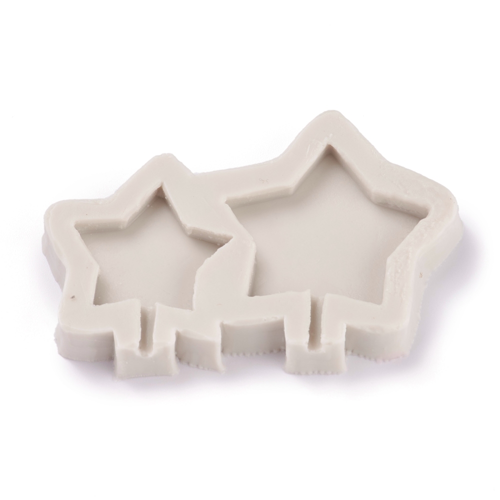 Silicone Resin Mold .  2pcsstar
