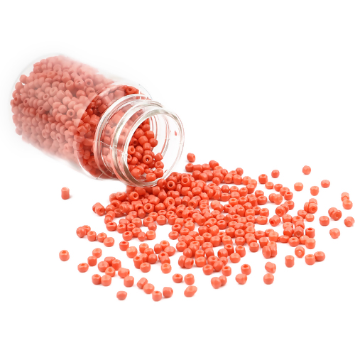 Seedbeads   Opak Apricot, 30gram