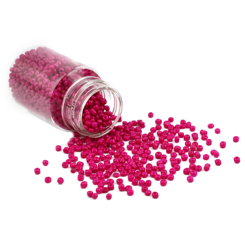 Seedbeads -Opak Fushia , 30gram