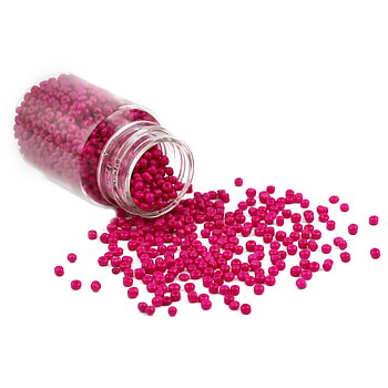 Seedbeads   Opak Fushia, 30gram