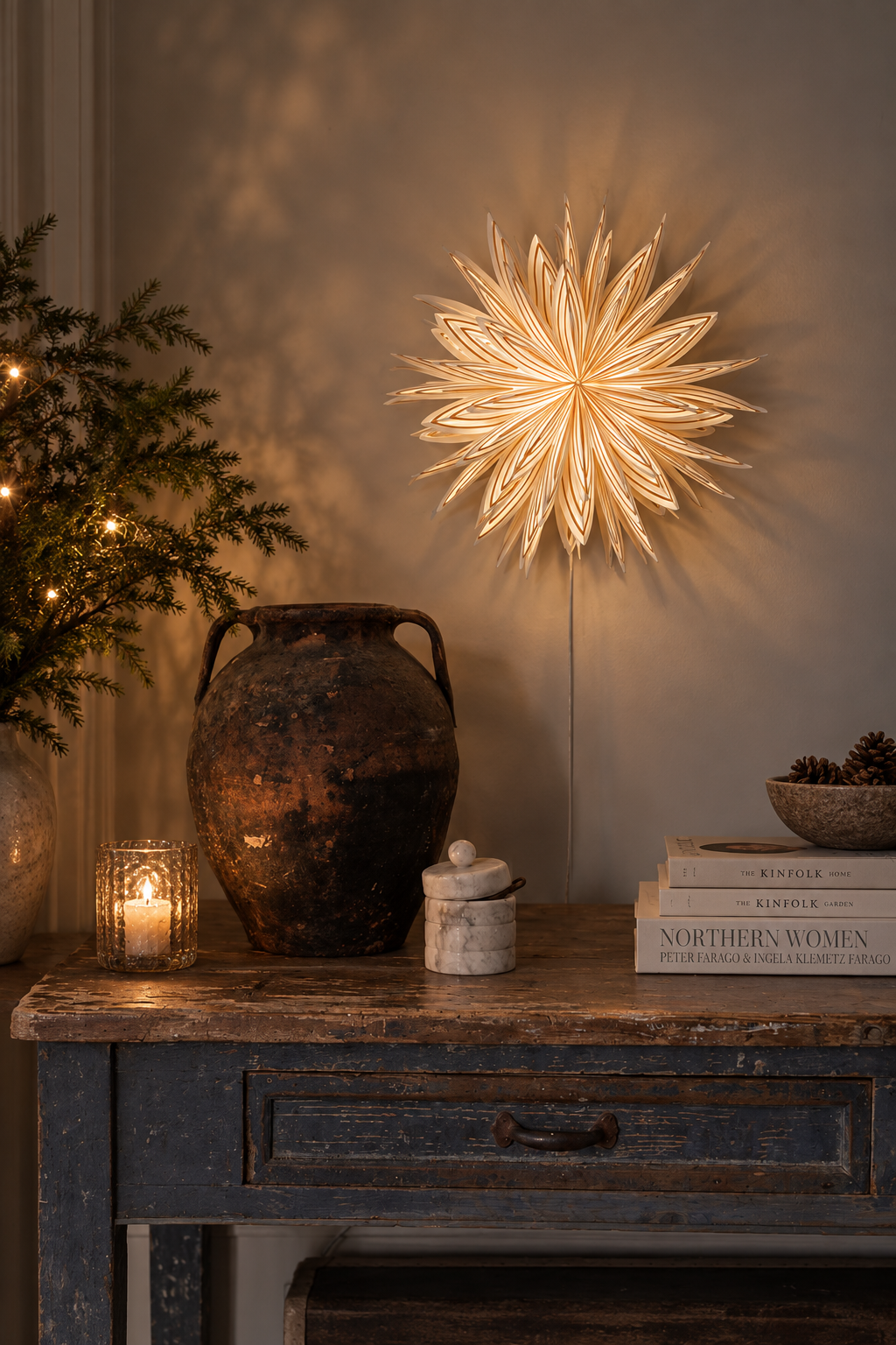 Adventsstjärna - Stjärna - Lovisa - 50 cm - Watt & Veke