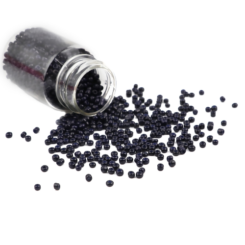 Seedbeads - Opak Mörkblå 30gram