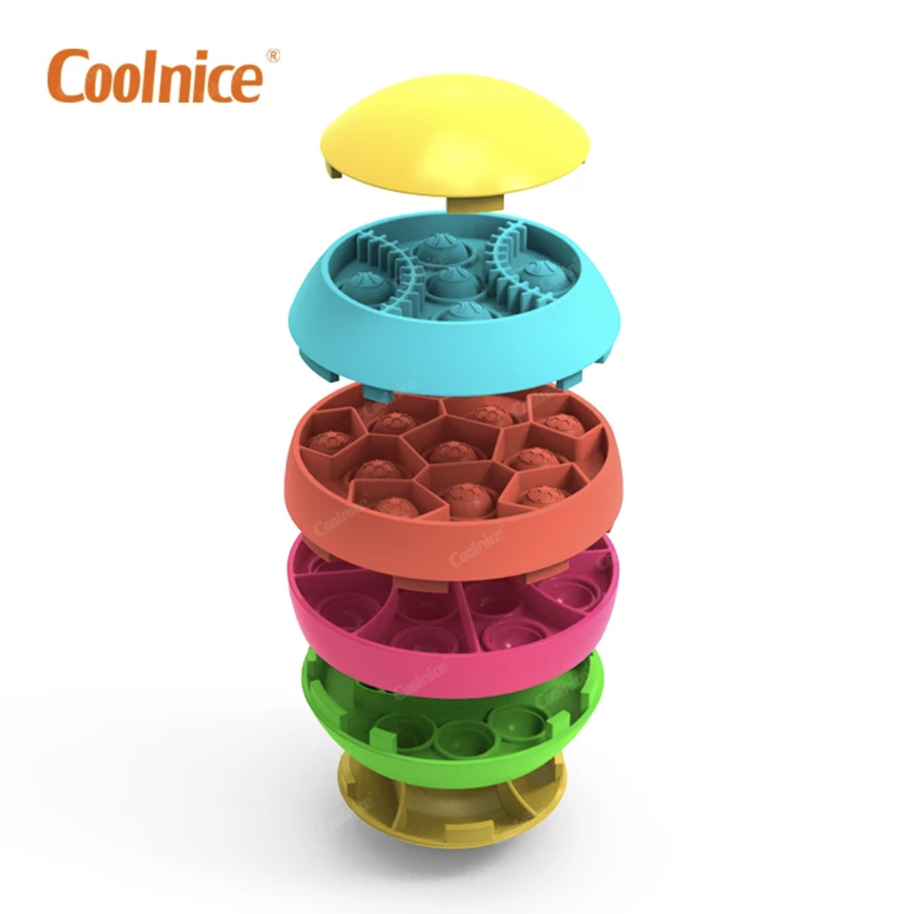 Fidget Pop it 3D pop puzzle Boll  Leksak/Sensory  - 3