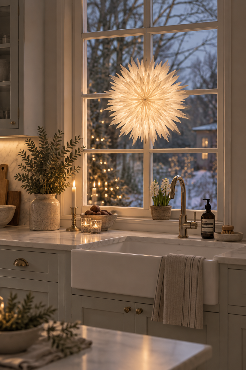 Adventsstjärna - Stjärna Molly - 44 cm - Watt & Veke