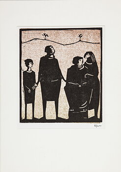 Joseph is sold to Portifar and his wives in the desert