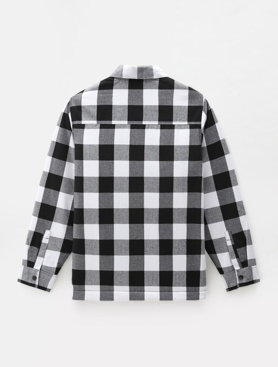 Sherpa fodrad skjorta vit - 2