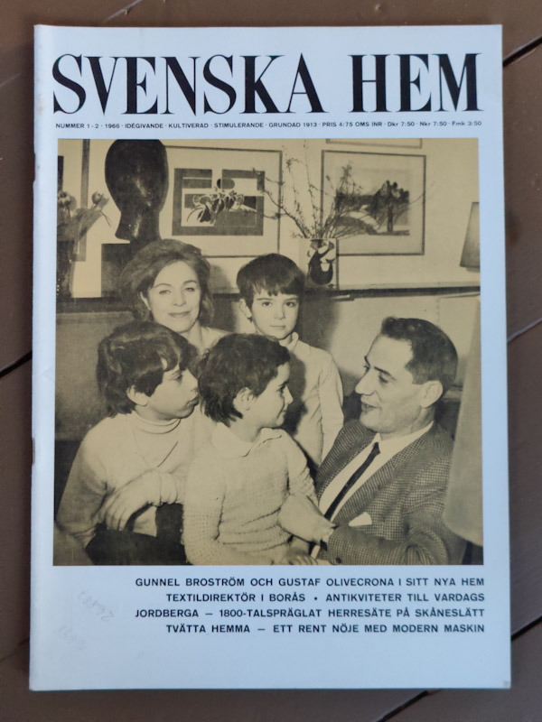 Tidning - Svenska Hem - Nr 2 1966