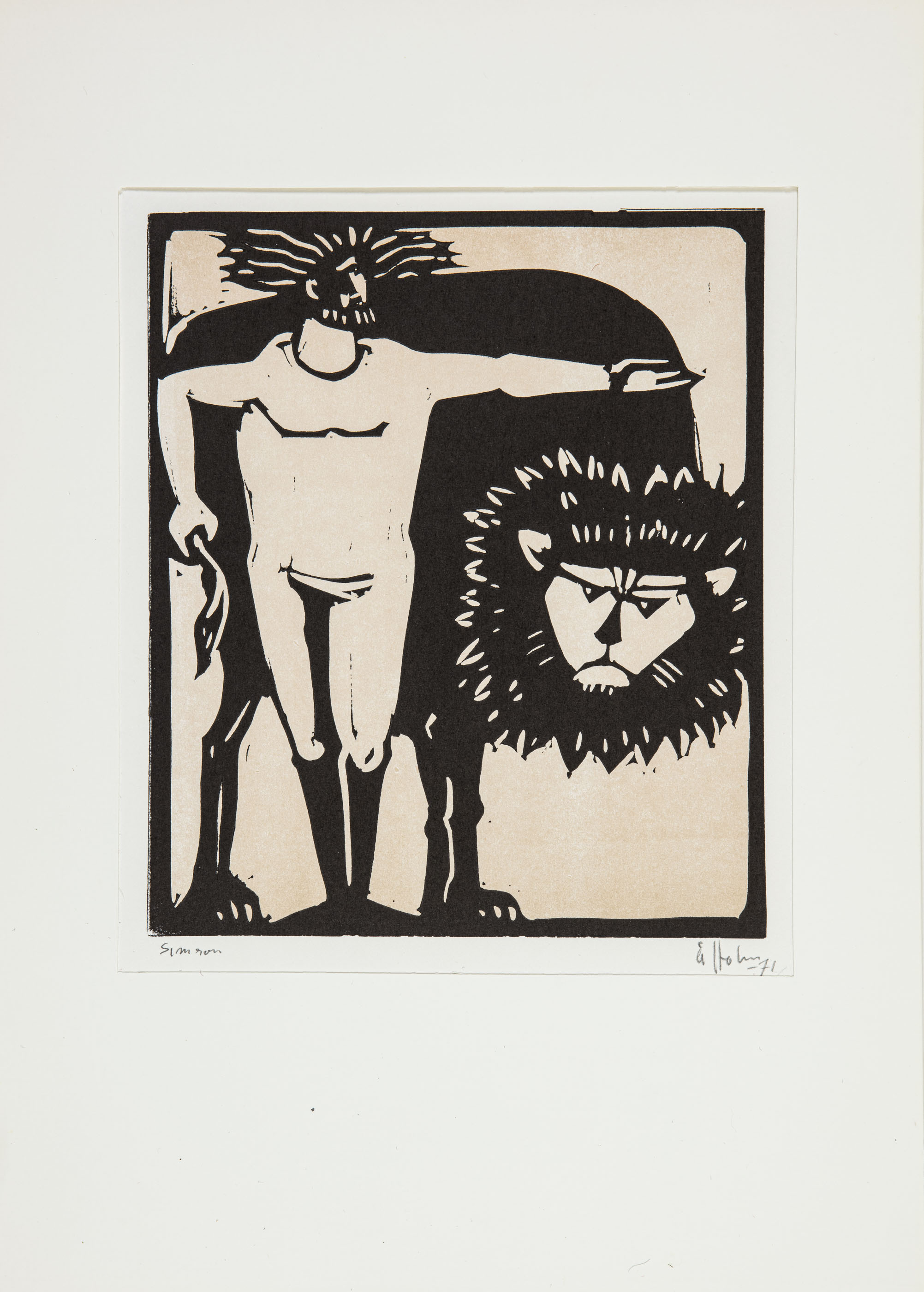 Samson and the Lion