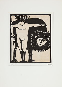 Samson and the Lion