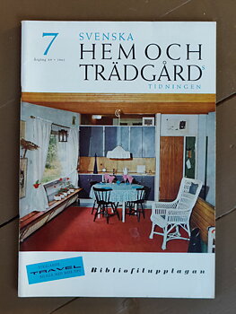Tidning - Svenska Hem & Trädgård - Nr 7 1961