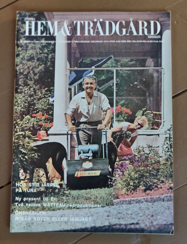 Tidning - Svenska Hem & Trädgård - Nr 6 1964