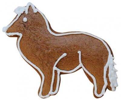 Pepparkaksform Hund Collie - 3