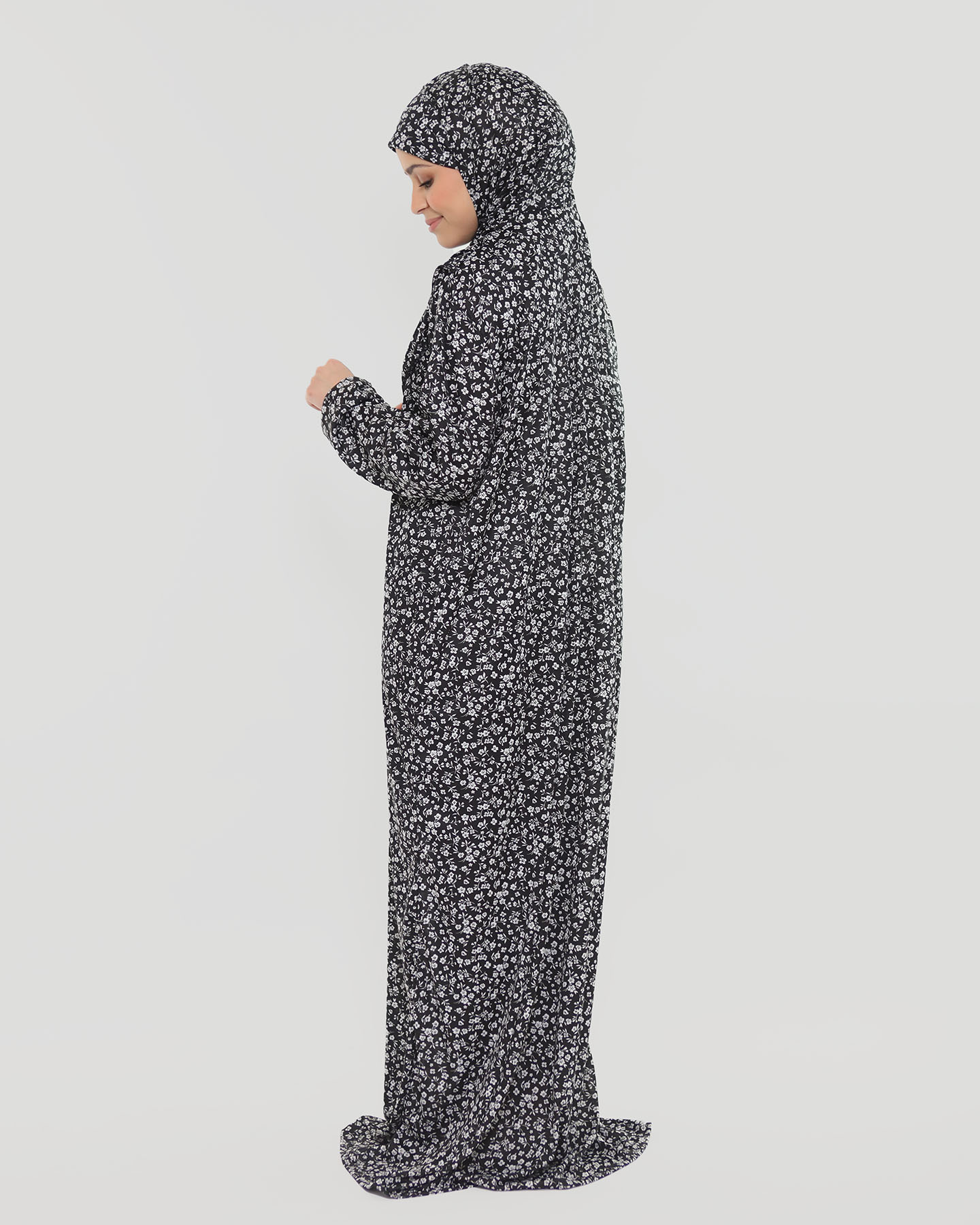 Prayer Clothes Duaa - Black - 3