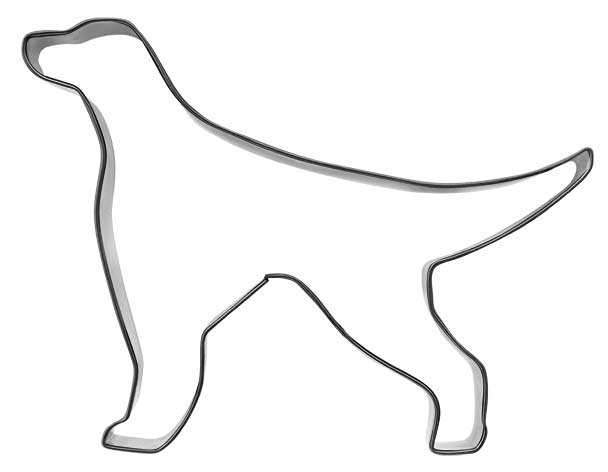 Pepparkaksform Hund Setter