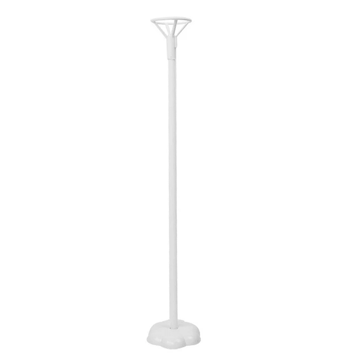 Ballongställ 2-pack Vitt Plast 40 cm