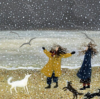 Dee Nickerson : Flurry of Joy - Kort med kuvert