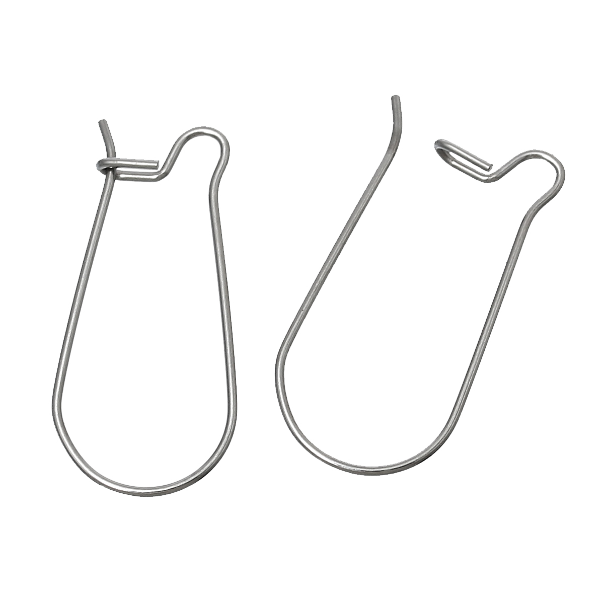 Earhooks Stainless Steel, 5 pair - 2