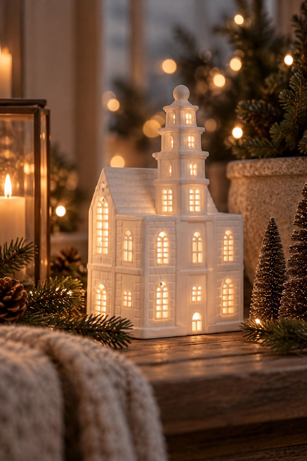 House lantern - Lantern church - White